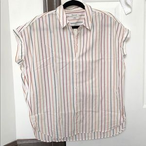 Madewell Central Shirt in Sadie Stripe